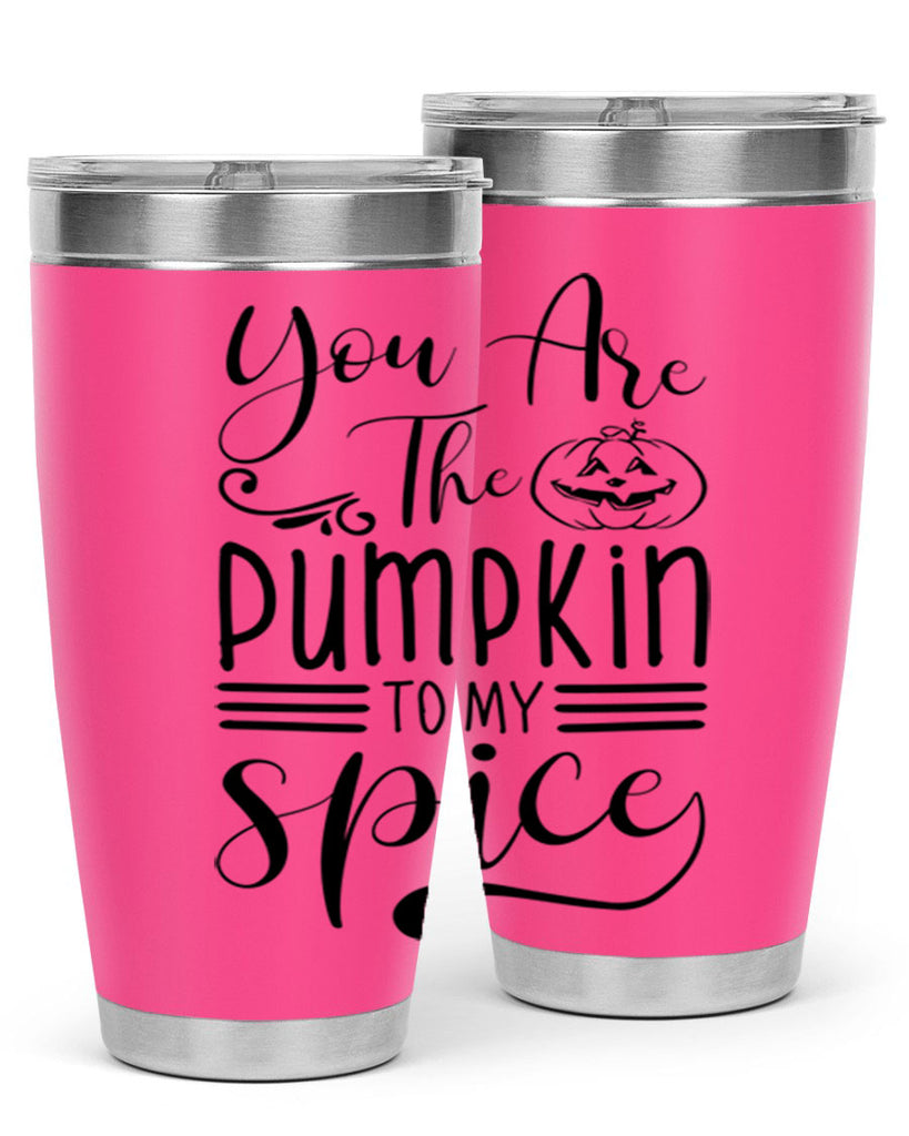 you are the pumpkin to my spice 654#- fall- Tumbler