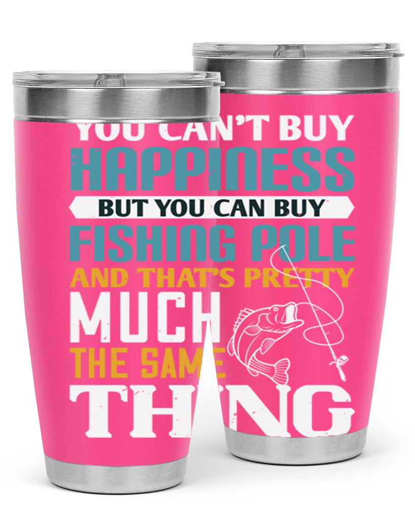 you cant buy happiness 3#- fishing- Tumbler