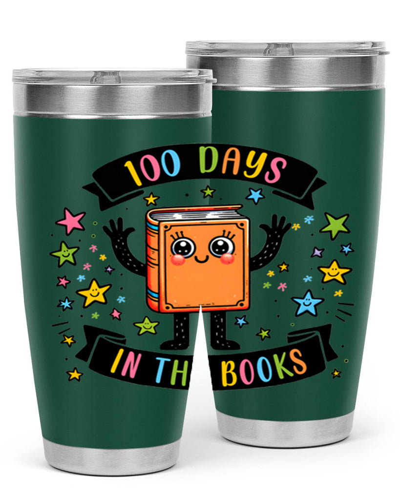 100 Days in the Books 30#- 100 days of school- Tumbler