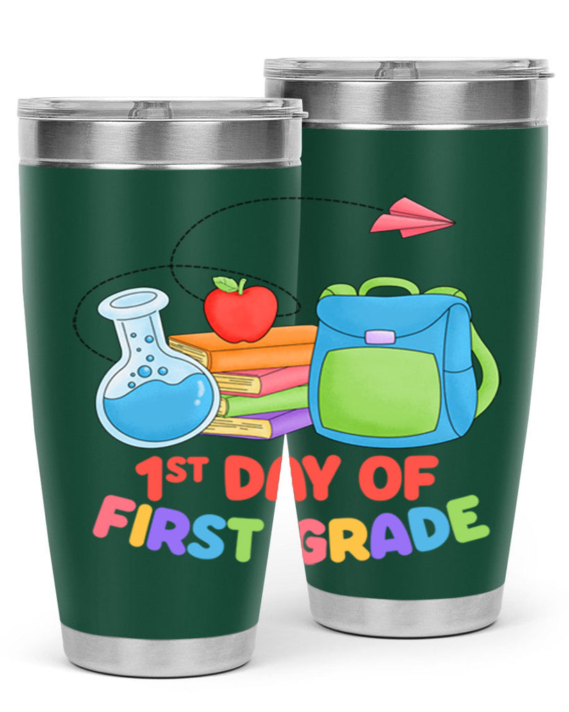 1st day of 1st Grade 27#- 1st grade- Tumbler