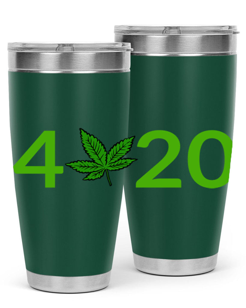 4 cannabis 20#- marijuana- Tumbler