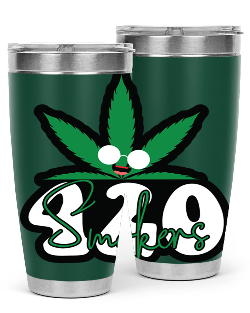 420 smokers 2#- marijuana- Tumbler