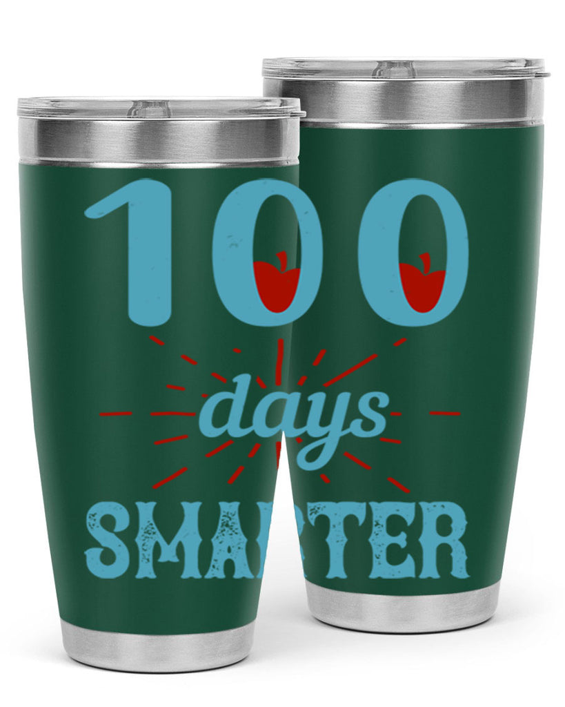 7 days smarter 47#- 100 days of school- Tumbler