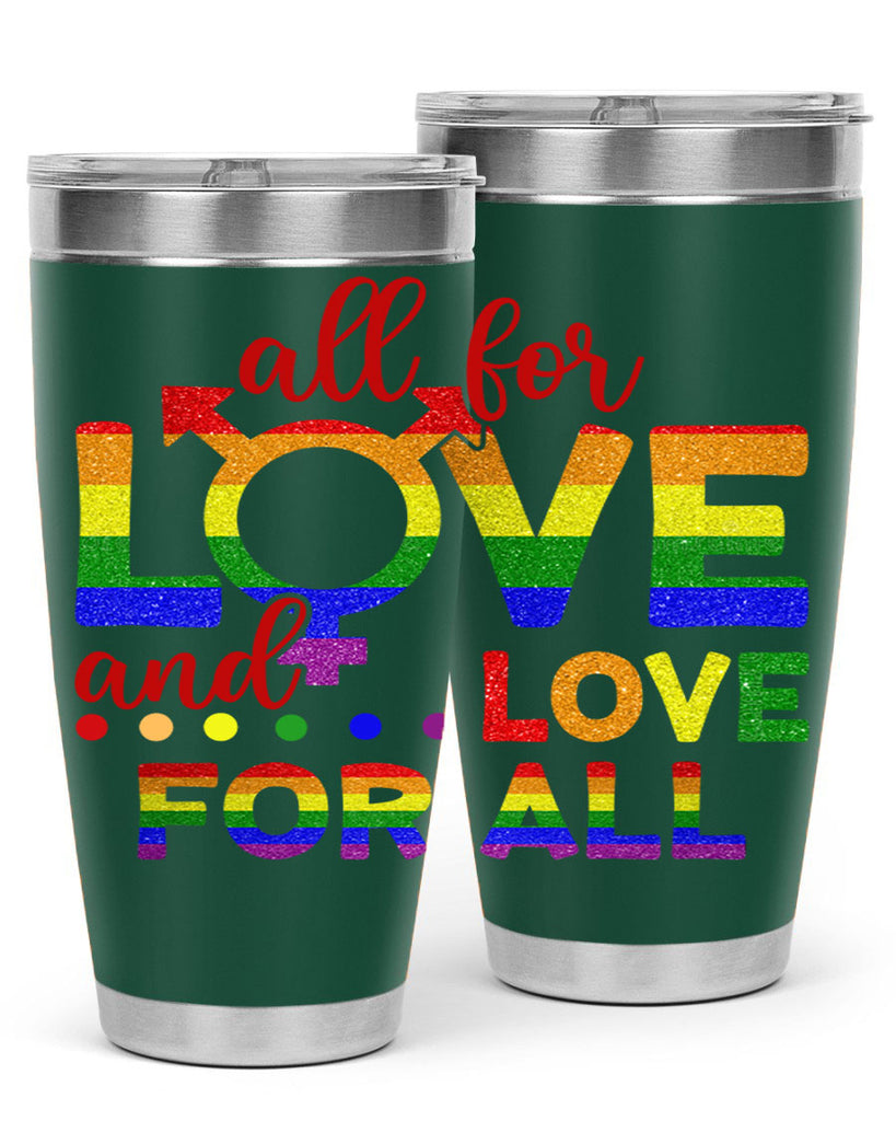 All For Love Love For All Lgbt Design 45#- lgbt- Tumbler