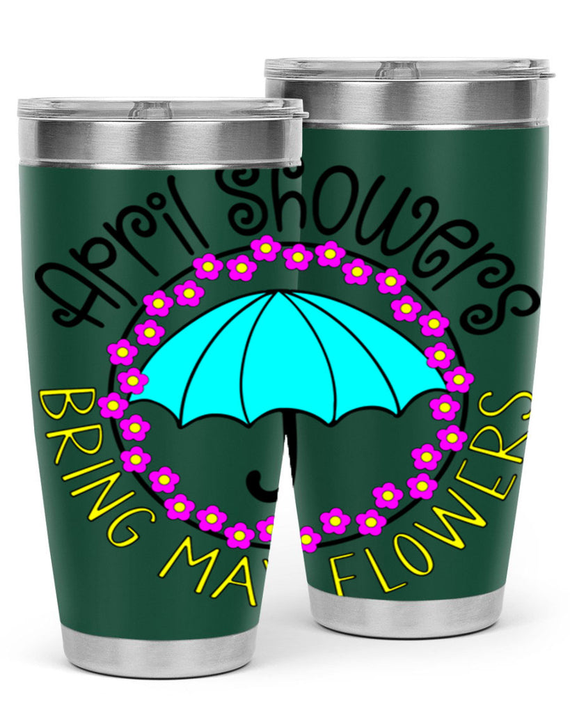 April showers21#- spring- Tumbler