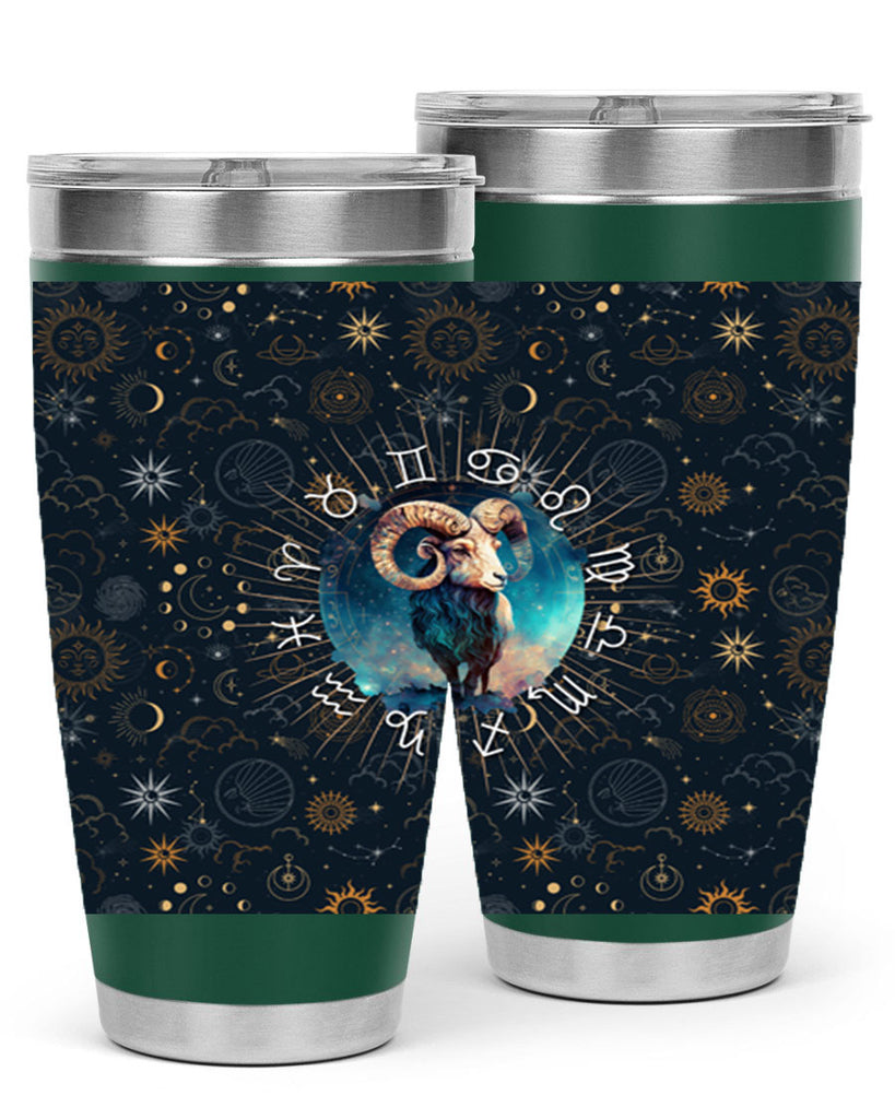 Aries Straigth 95#- zodiac- Tumbler