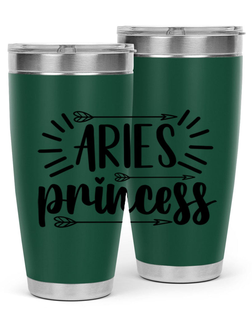 Aries princess 115#- zodiac- Tumbler