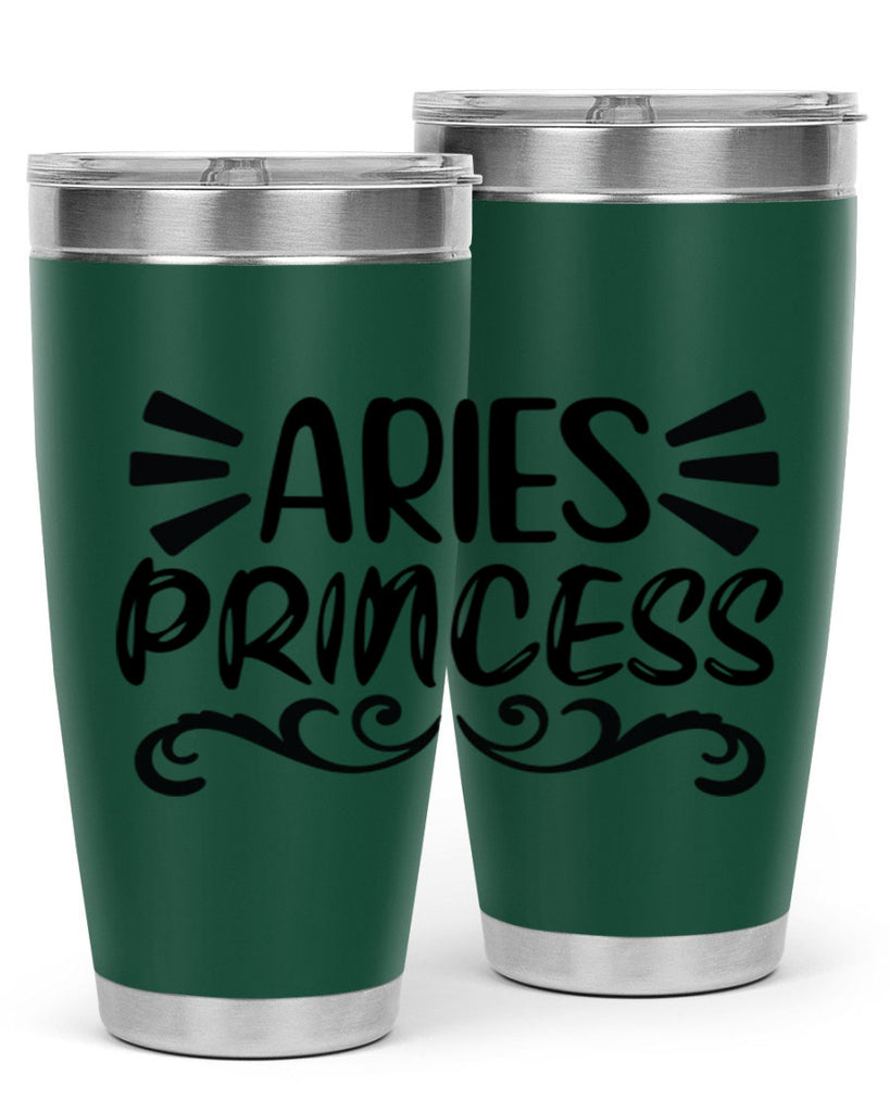 Aries princess 117#- zodiac- Tumbler