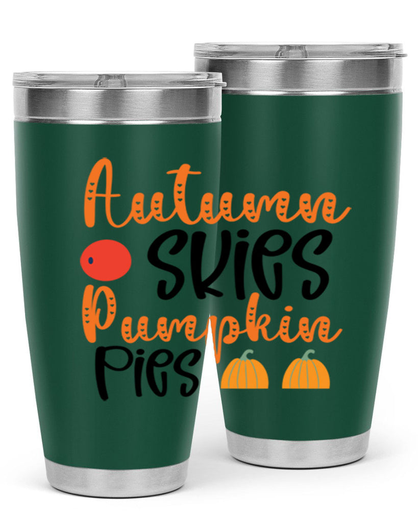 Autumn Skies Pumpkin Pies 30#- fall- Tumbler