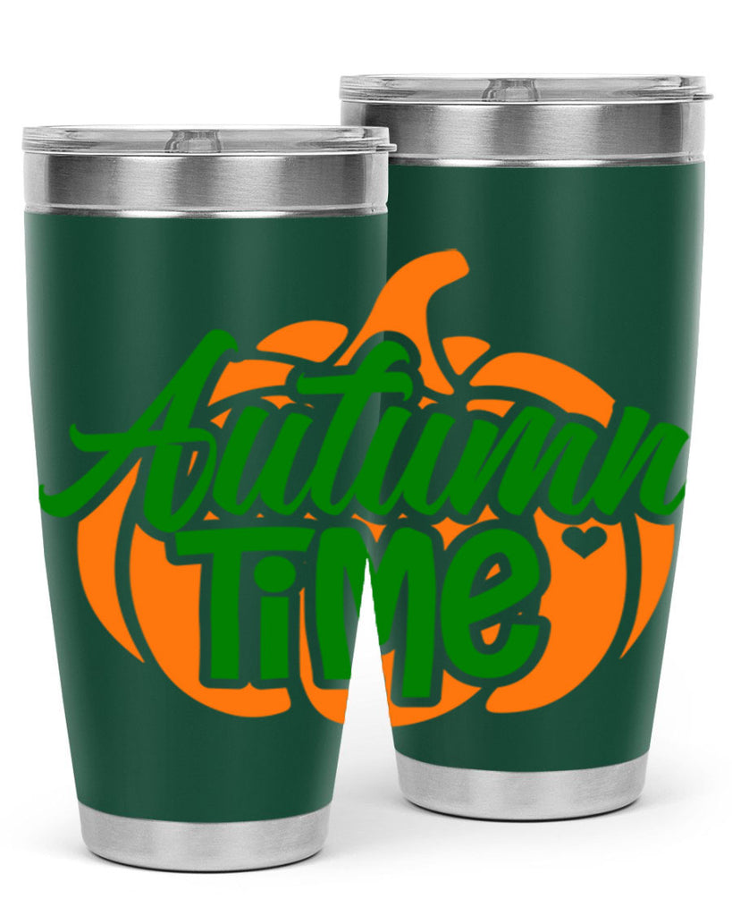 Autumn Time 34#- fall- Tumbler