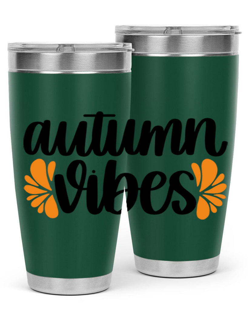 Autumn Vibes 478#- fall- Tumbler