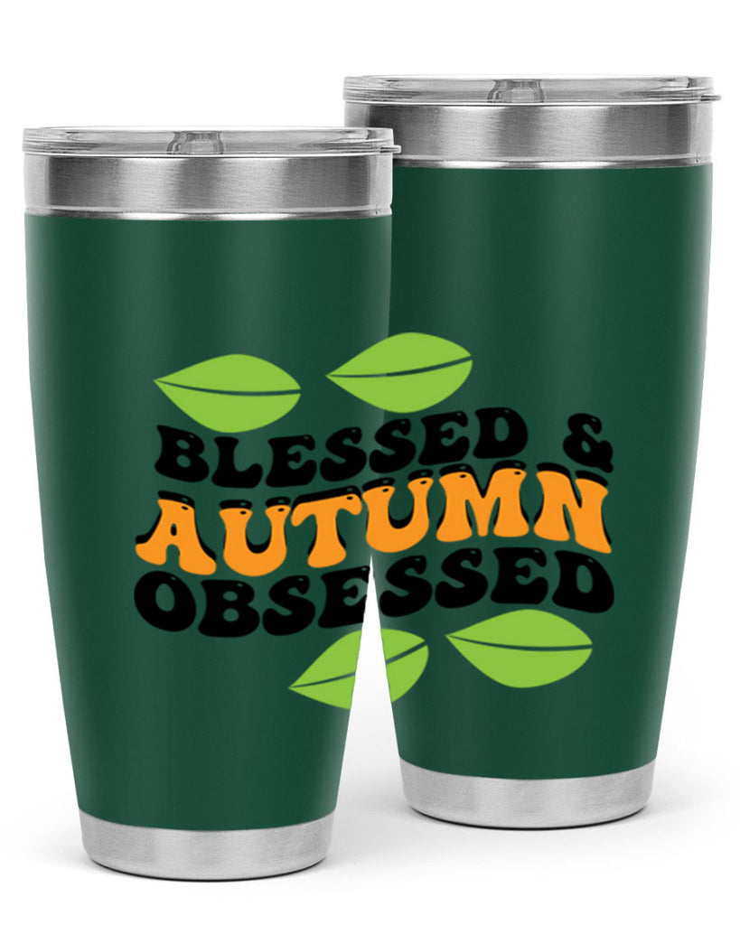 Blessed Autumn Obsessed 48#- fall- Tumbler