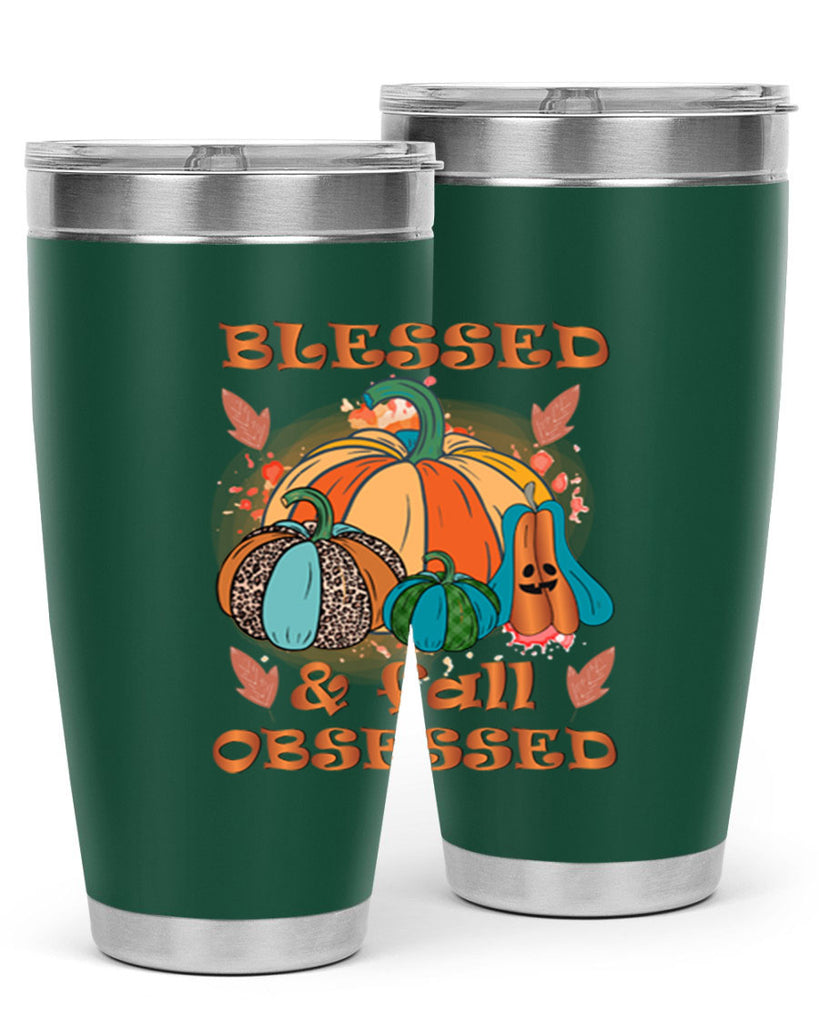 Blessed Fall Obsessed 49#- fall- Tumbler