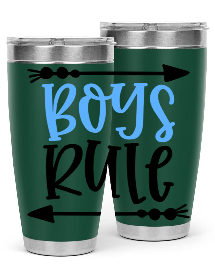 Boys Rule Style 108#- baby- tumbler