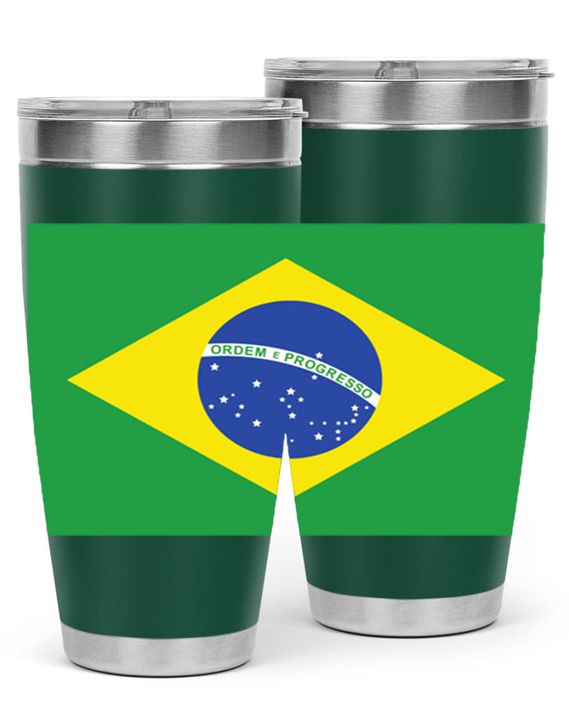 Brazil 174#- world flags- Tumbler