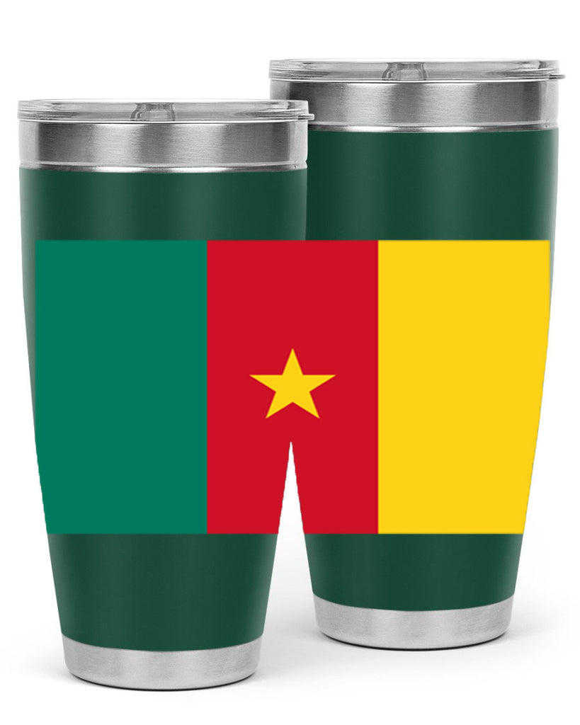 Cameroon 167#- world flags- Tumbler