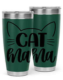 Cat Mama Style 84#- cat- Tumbler