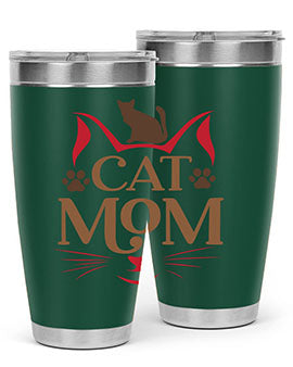 Cat Mom Style 6#- cat- Tumbler