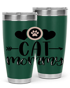 Cat Mommy Style 87#- cat- Tumbler