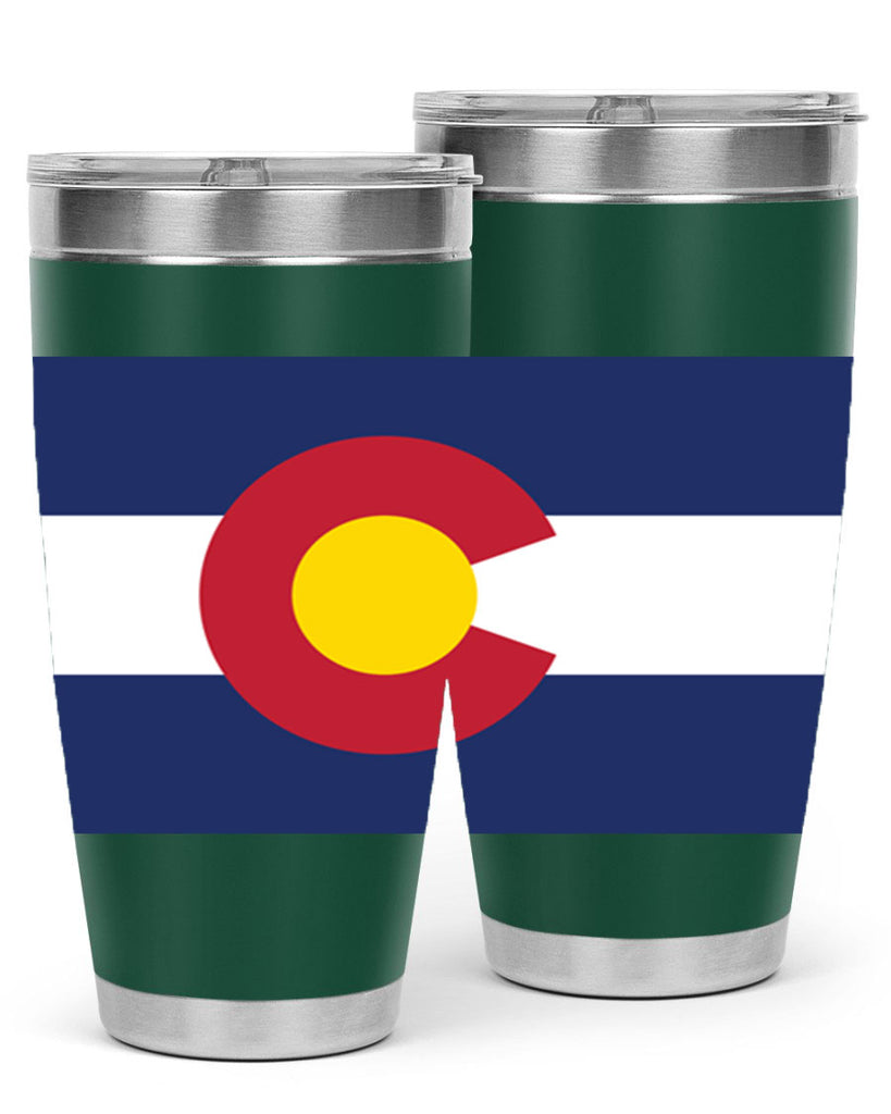 Colorado 46#- Us Flags- Tumbler