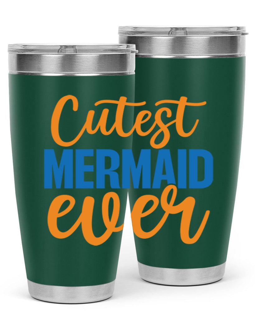 Cutest Mermaid Ever 94#- mermaid- Tumbler