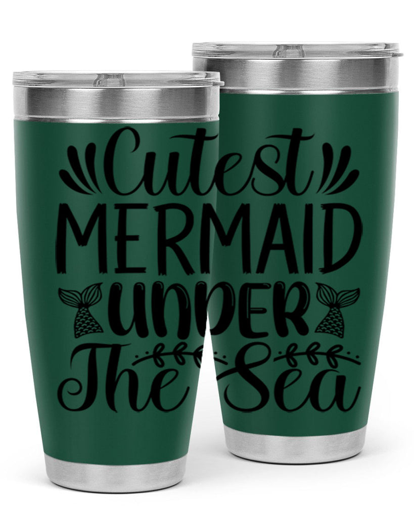 Cutest Mermaid Under The Sea 108#- mermaid- Tumbler