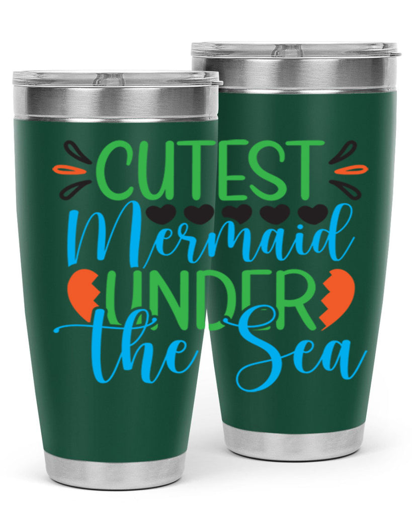 Cutest Mermaid Under The Sea 109#- mermaid- Tumbler
