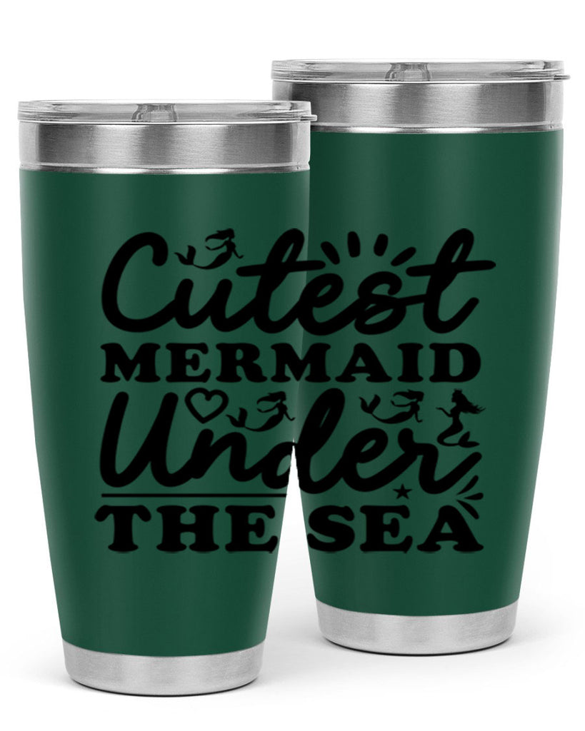 Cutest Mermaid Under the Sea 106#- mermaid- Tumbler
