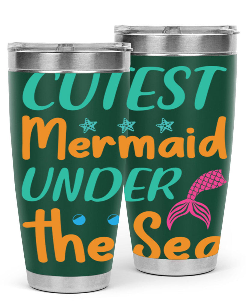 Cutest Mermaid Under the Sea 107#- mermaid- Tumbler