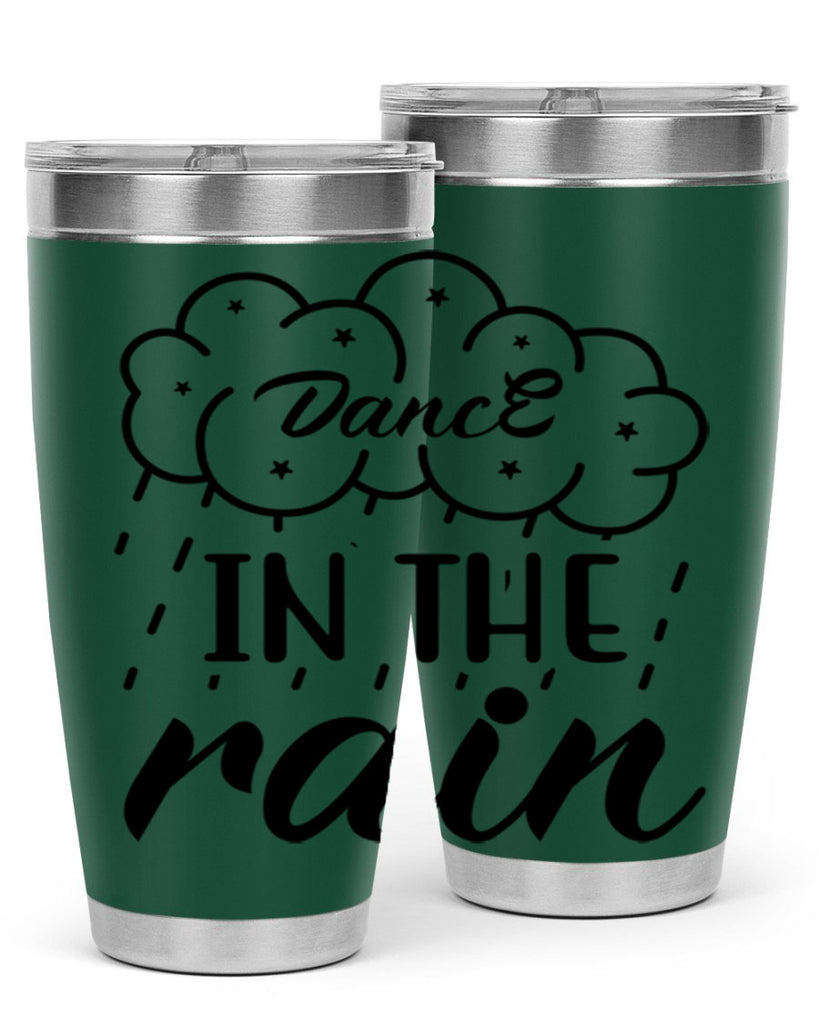 Dance in the rain  122#- spring- Tumbler