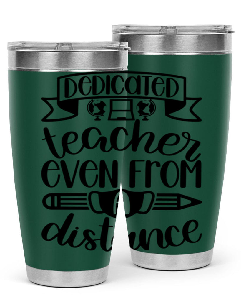 Dedicated Teacher Even Style 80#- teacher- tumbler