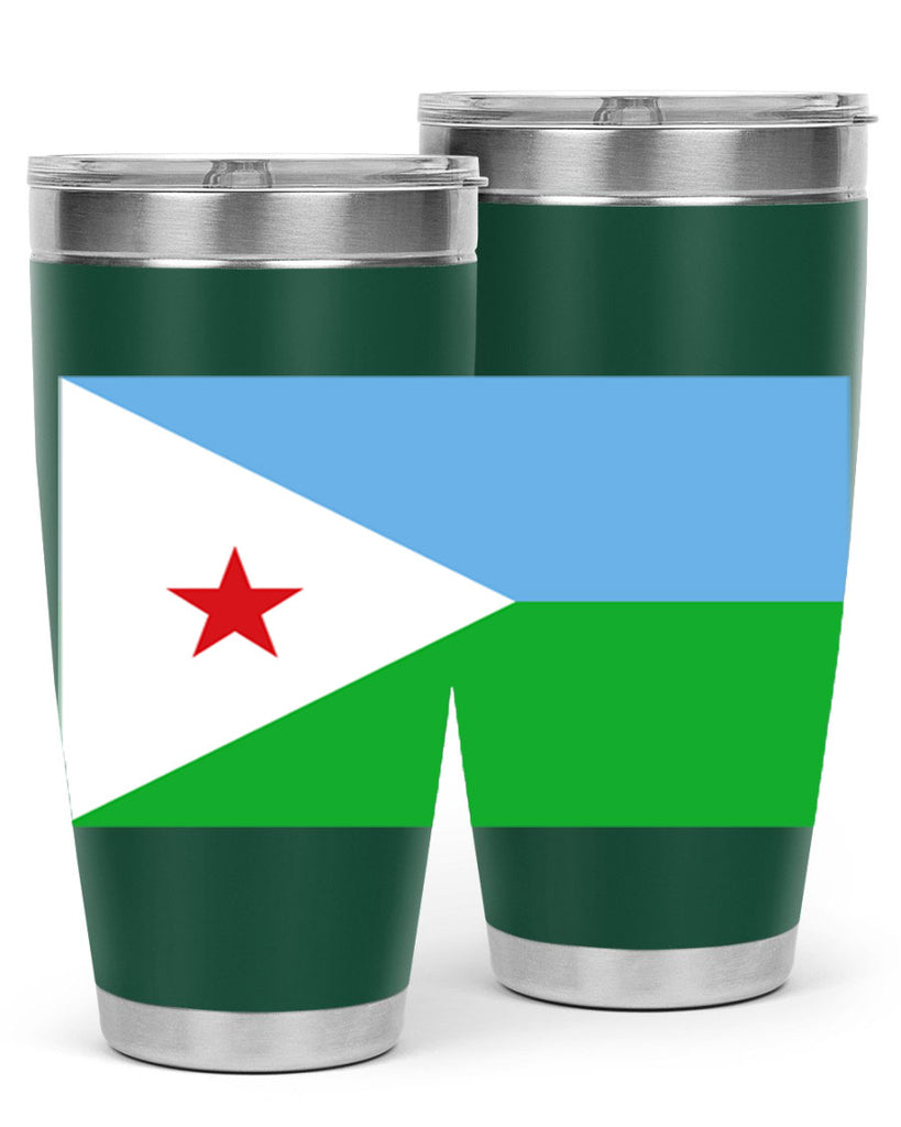 Djibouti 150#- world flags- Tumbler