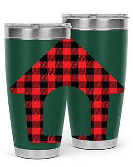 Dog House Style 98#- dog- Tumbler