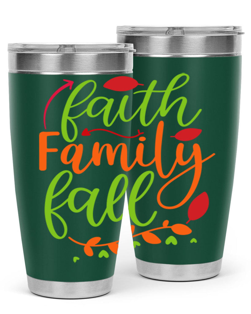 Faith Family Fall 82#- fall- Tumbler