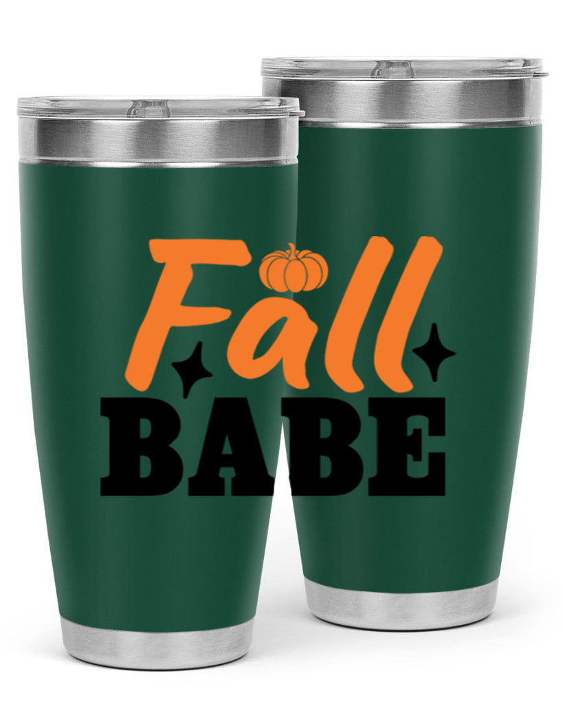 Fall Babe 89#- fall- Tumbler