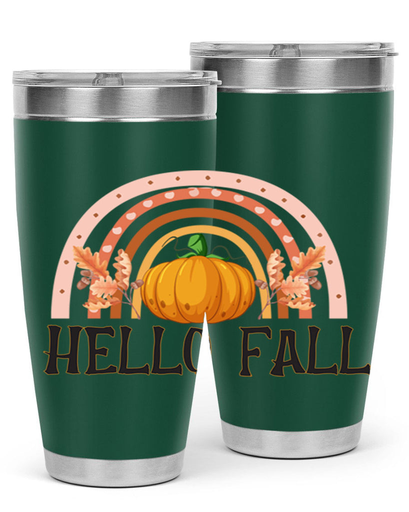 Fall Boho Rainbow 91#- fall- Tumbler