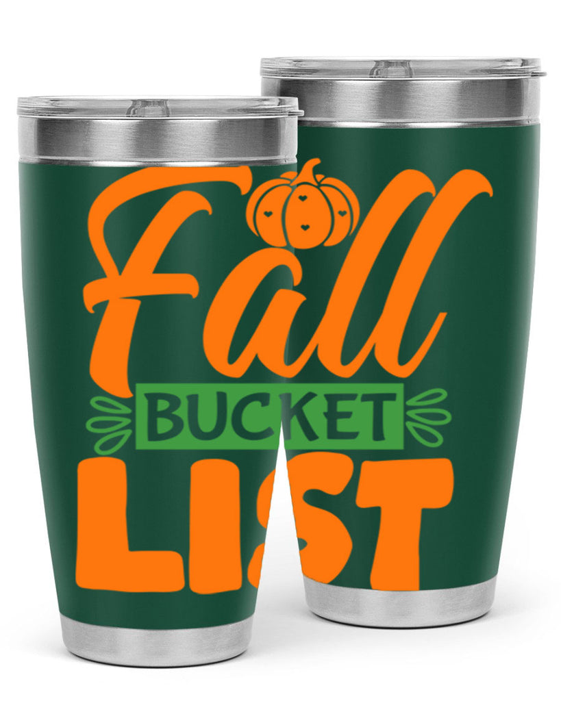 Fall Bucket List 93#- fall- Tumbler