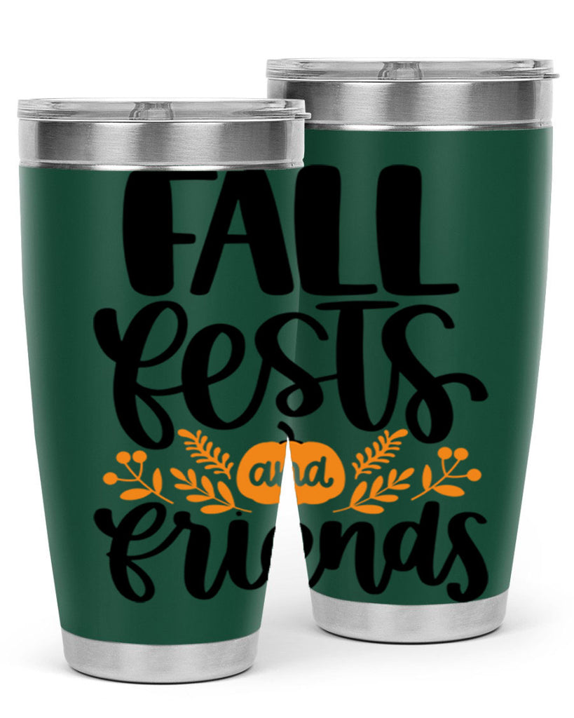 Fall Fests And Friends 484#- fall- Tumbler