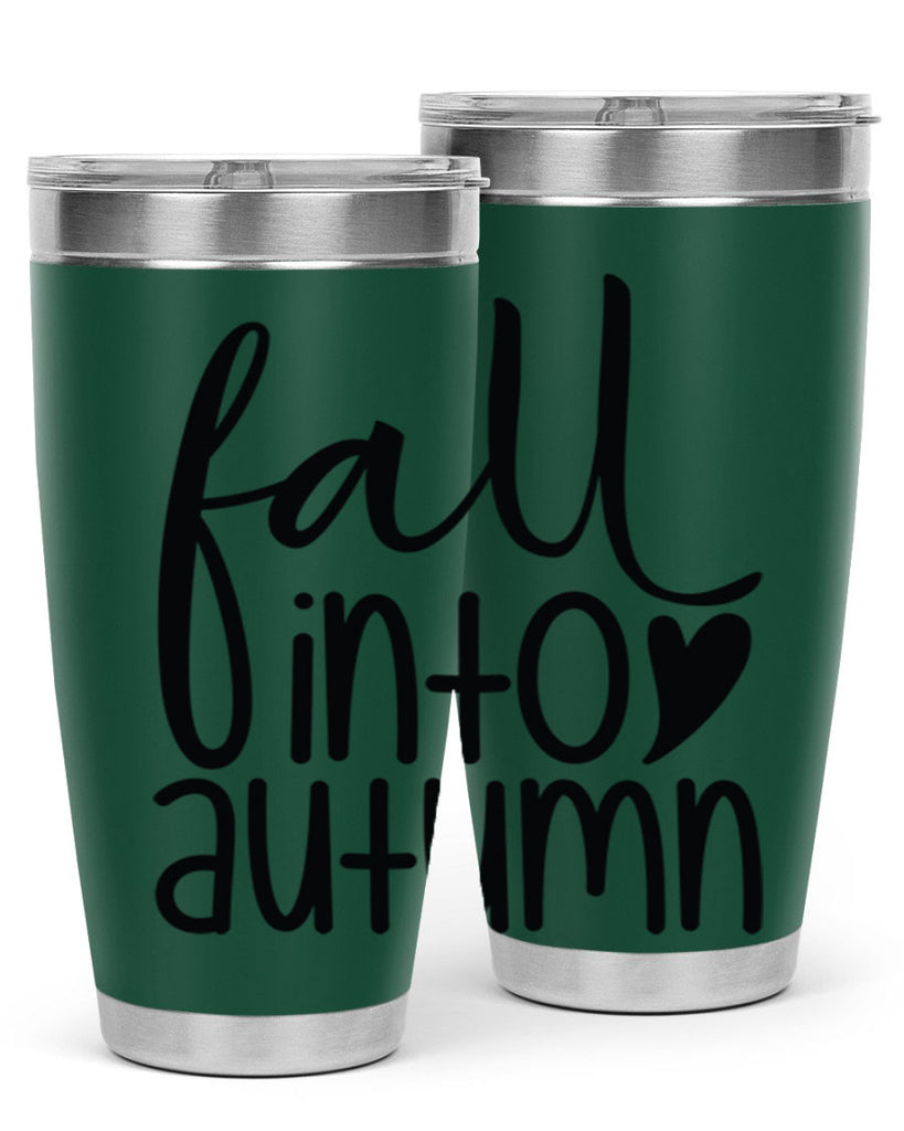 Fall Into Autumn 106#- fall- Tumbler