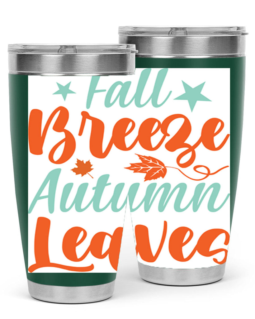 FallBreezeAutumnLeaves 147#- fall- Tumbler