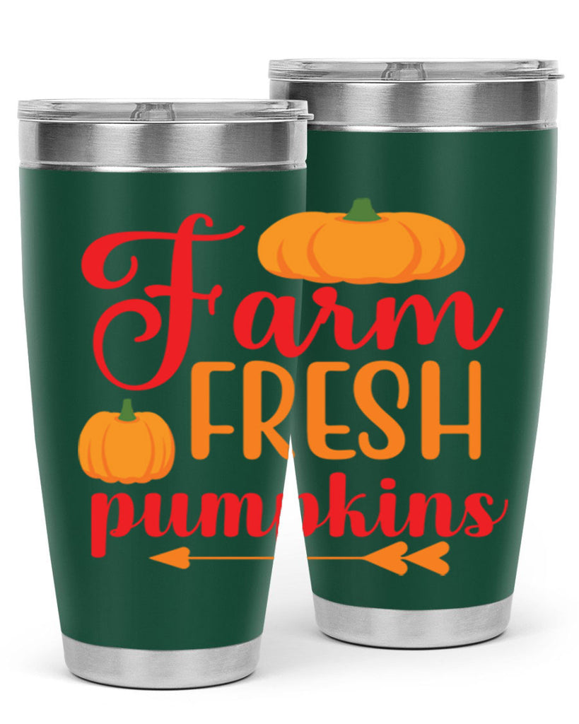 FarmFreshPumpkins 177#- fall- Tumbler