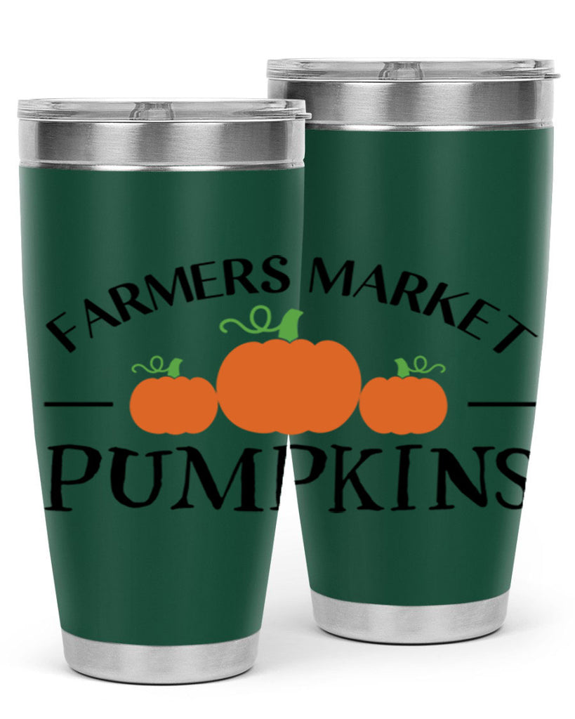 Farmers Market Pumpkins 178#- fall- Tumbler