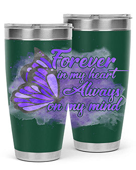 Forever In My Hear Alzheimer 149#- alzheimers- Tumbler