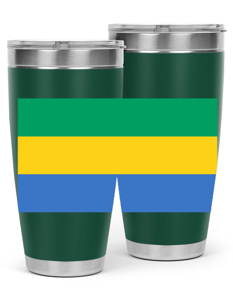 Gabon 136#- world flags- Tumbler