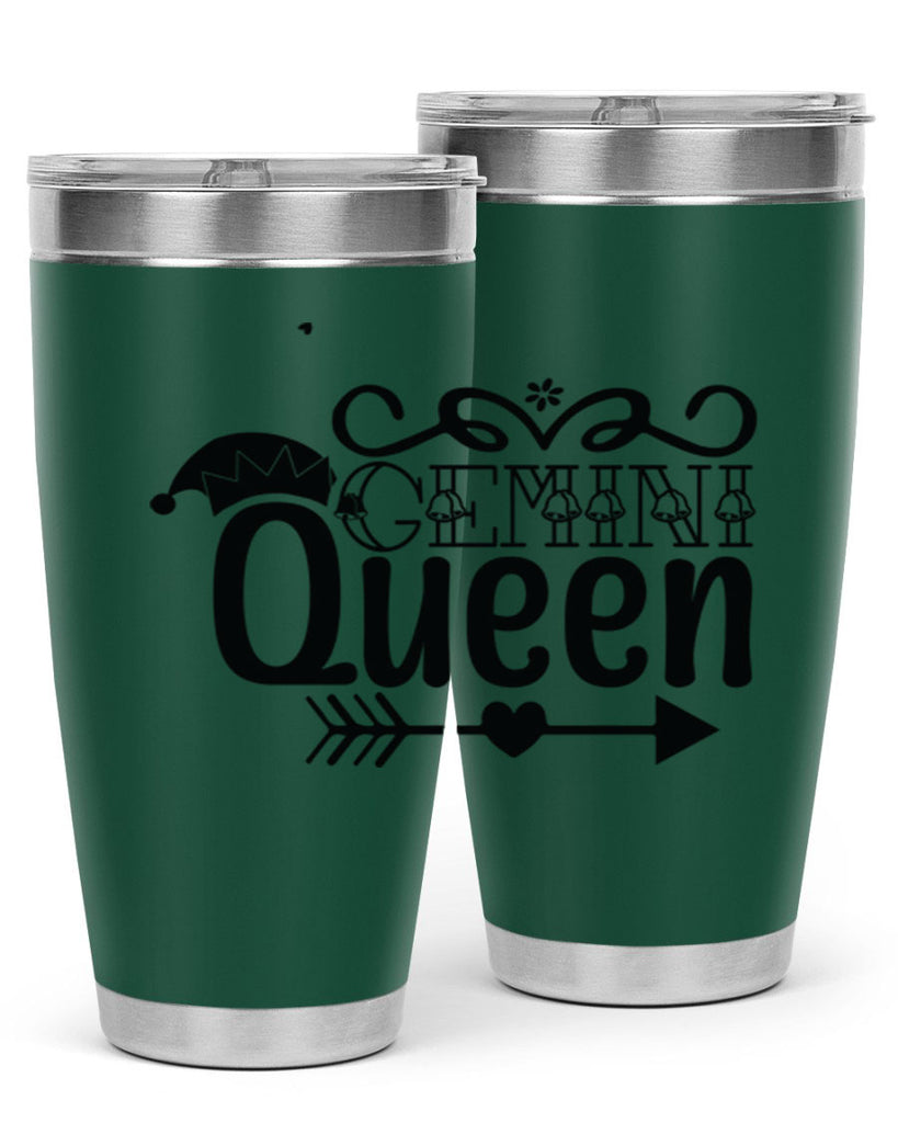 Gemini queen 230#- zodiac- Tumbler