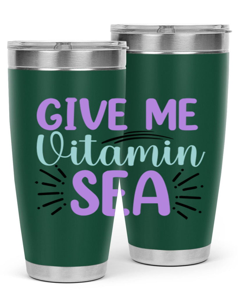 Give Me Vitamin Sea 189#- mermaid- Tumbler