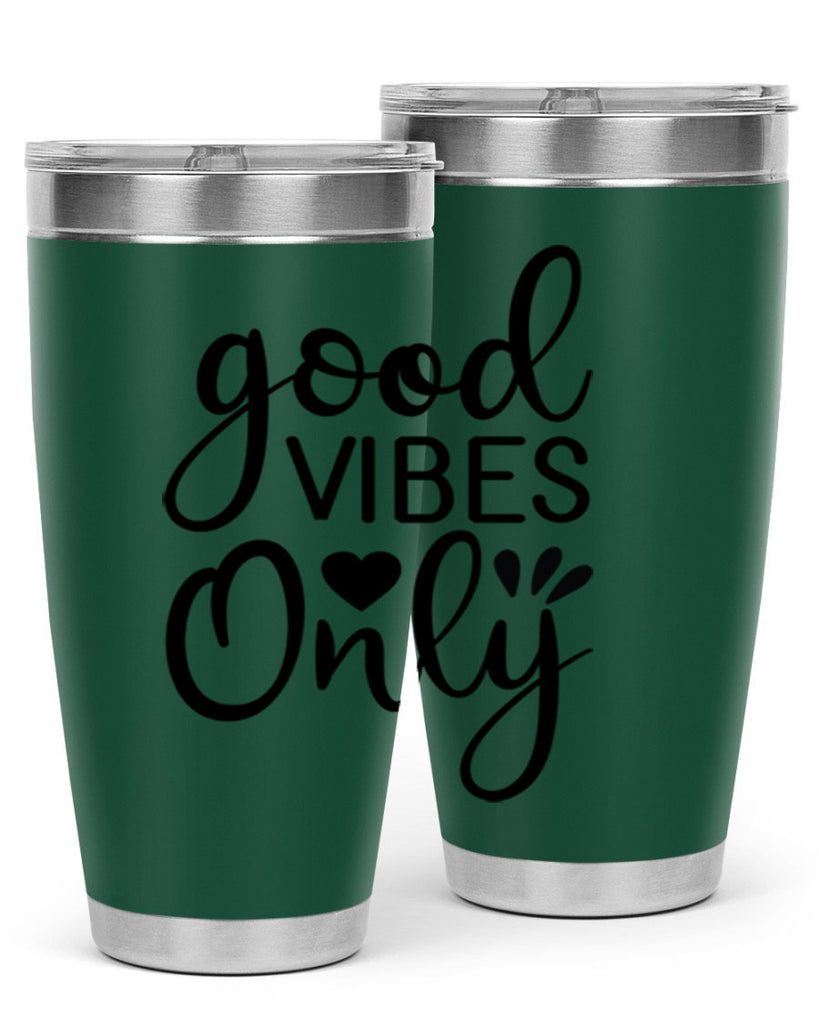 Good vibes only design 202#- mermaid- Tumbler