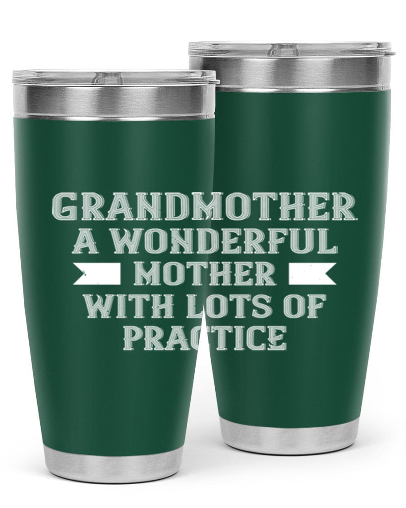 Grandmother a wonderful mother with lots of 82#- grandma - nana- Tumbler