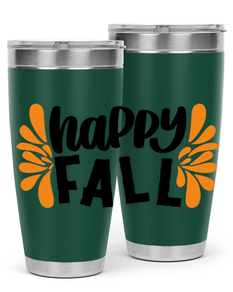 Happy Fall 491#- fall- Tumbler