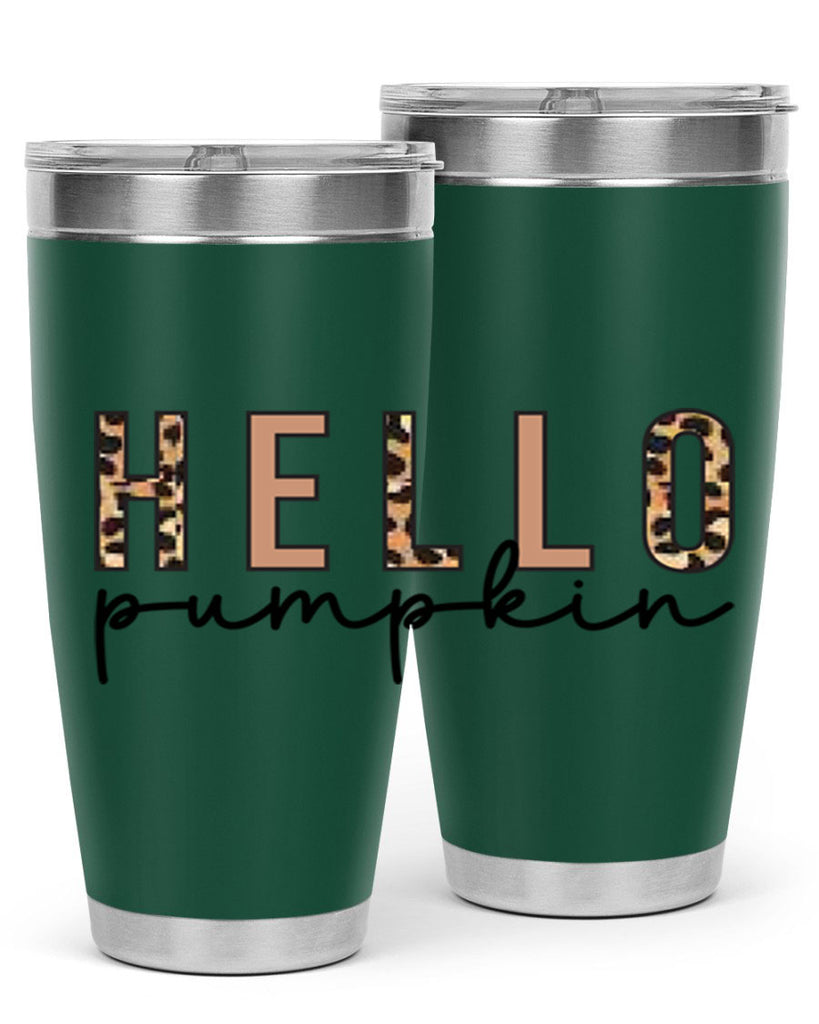 Hello Pumpkin Fall 291#- fall- Tumbler